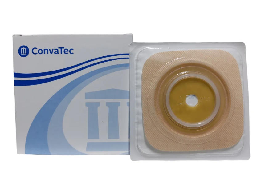 PACK X10 PLACAS 45 MM OSTOMIA NATUR 125264 FLEXIBLE CONVATEC - 2