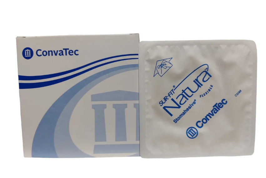 PACK X10 PLACAS 45 MM OSTOMIA NATUR 125264 FLEXIBLE CONVATEC - 3