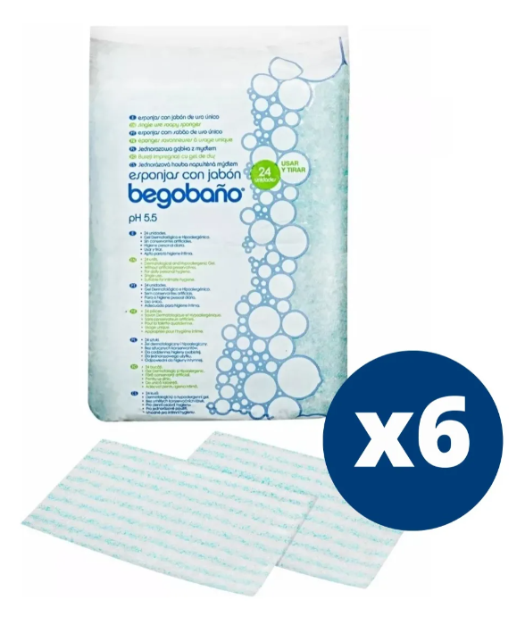 PACK CREMA SELAN ANTIESCARA + ESPONJAS JABONOSA SIN ENJUAGUE - 7