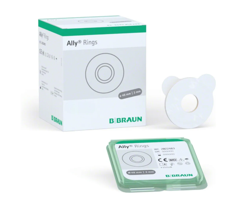 PACK X 3 ALLY ANILLOS 48MM -3MM MOLDEABLE B BRAUN OSTOMIA - 1