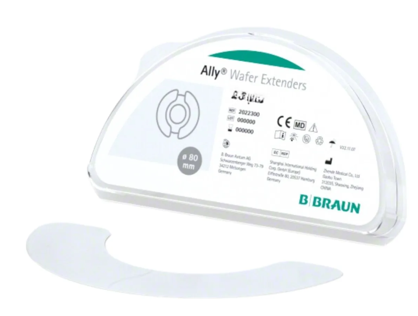 PACK X 12 TIRAS FIJACION OSTOMIA ALLY® BBRAUN EXTENSORES - 2