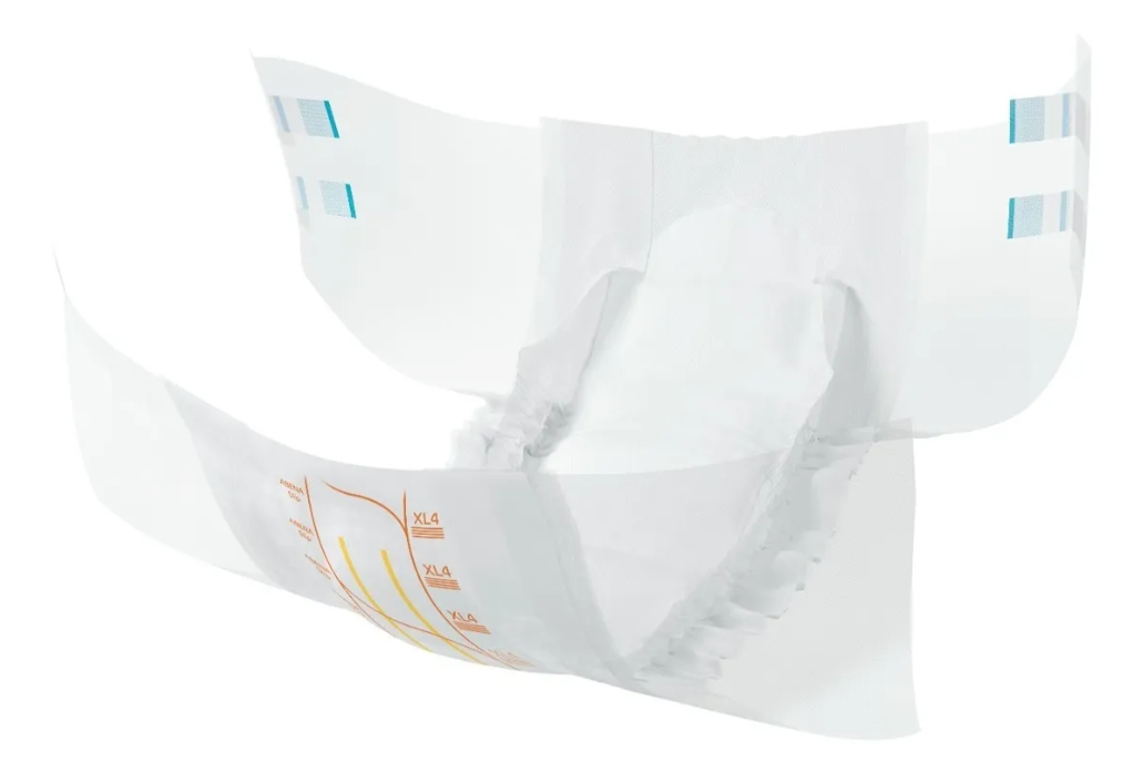 PAÑAL ADULTO ABENA SLIP XL4 ESPECIAL PARA NOCHE + TOALLITAS - 5