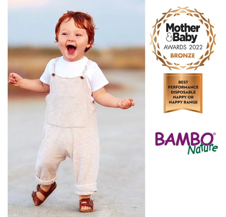 PAÑAL BAMBO ECOLOGICO 6 PAQUETE ALTO XXL + CINTA MICROPORE - 9