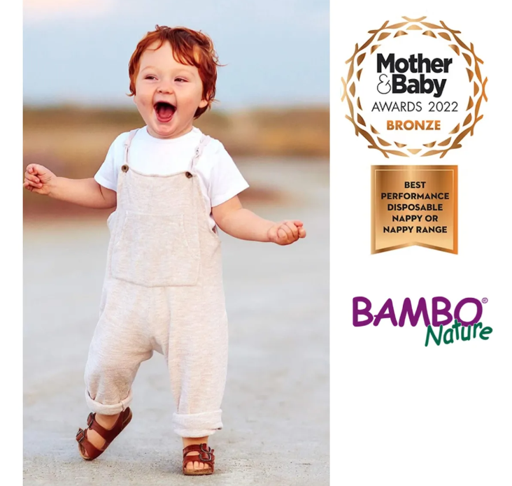PAÑAL BAMBO ECOLOGICO 6 PAQUETE ALTO XXL + CINTA MICROPORE - 9