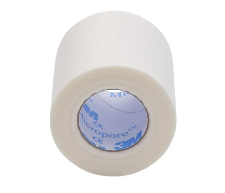 PACK X 6 CINTA TELA MICROPORE 3M 5CM X 9.1M BLANCA CAJA X 6 - 4