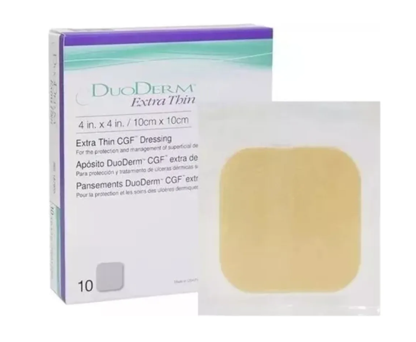 PACK X 3 APOSITOS DUODERM EXTRA THIN 10X10 CM 187955 -BIOMED - 2