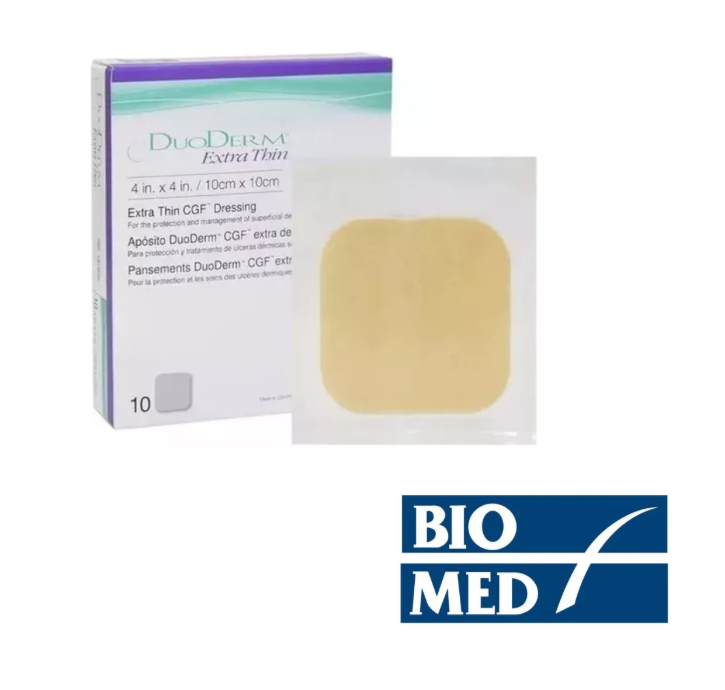 PACK X 3 APOSITOS DUODERM EXTRA THIN 10X10 CM 187955 -BIOMED - 3