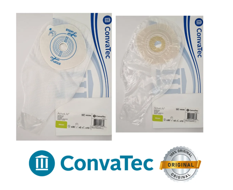 PACK DE 10 BOLSAS OSTOMIA CONVATEC 400394 DESECHABLE 1 PIEZA - 4