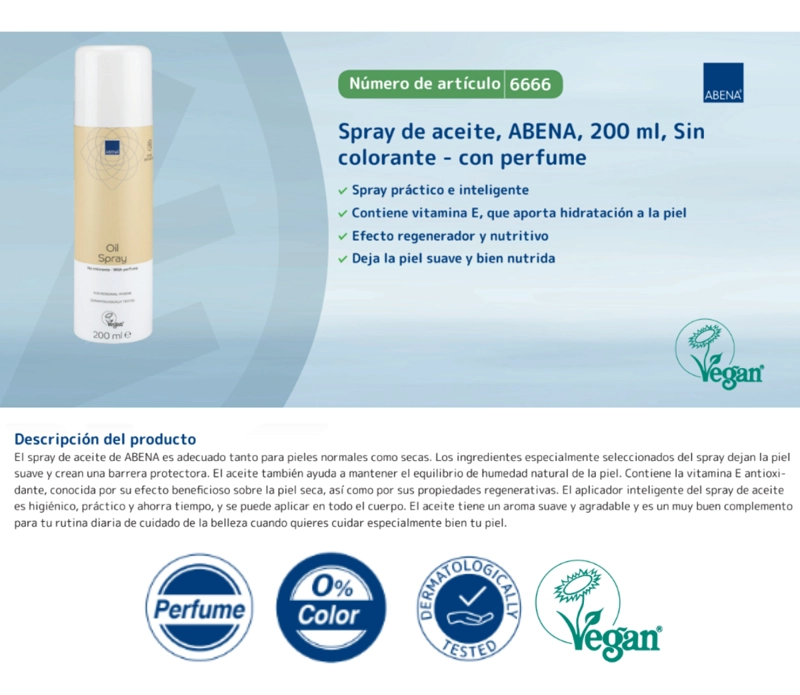 ACEITE HIDRATANTE PARA CUIDADO DE PIEL SECA ADULTO MAYORES PERFUME ABENA - 3