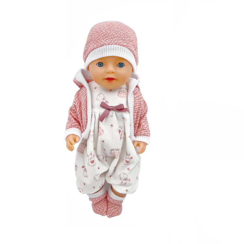ROPA BEBE REBORN ROSA - 1