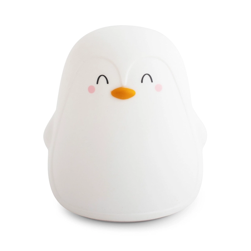 LAMPARA DED SILICONA PINGUINO - 1