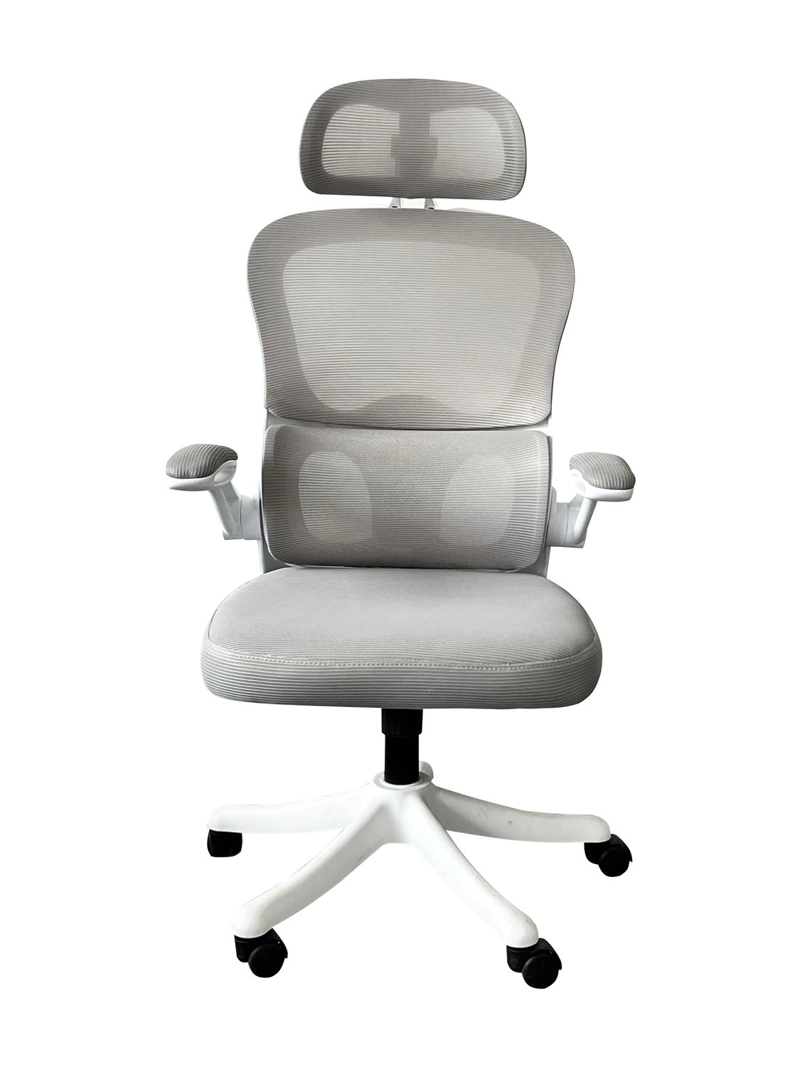 SILLA ESCRITORIO OFICINA KRONE IRISH MESH BLANCA - 2
