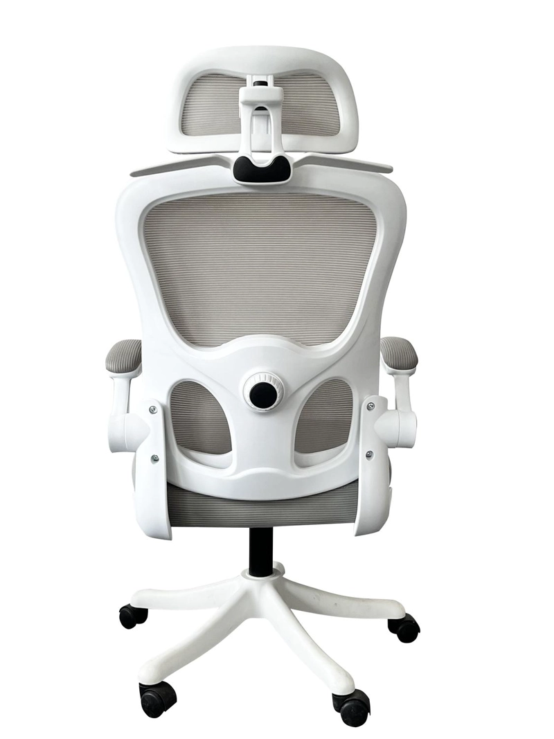 SILLA ESCRITORIO OFICINA KRONE IRISH MESH BLANCA - 3