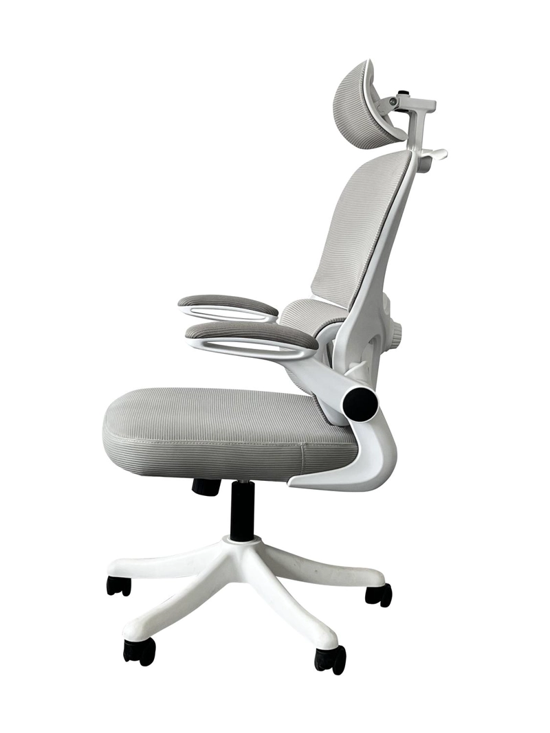 SILLA ESCRITORIO OFICINA KRONE IRISH MESH BLANCA - 5