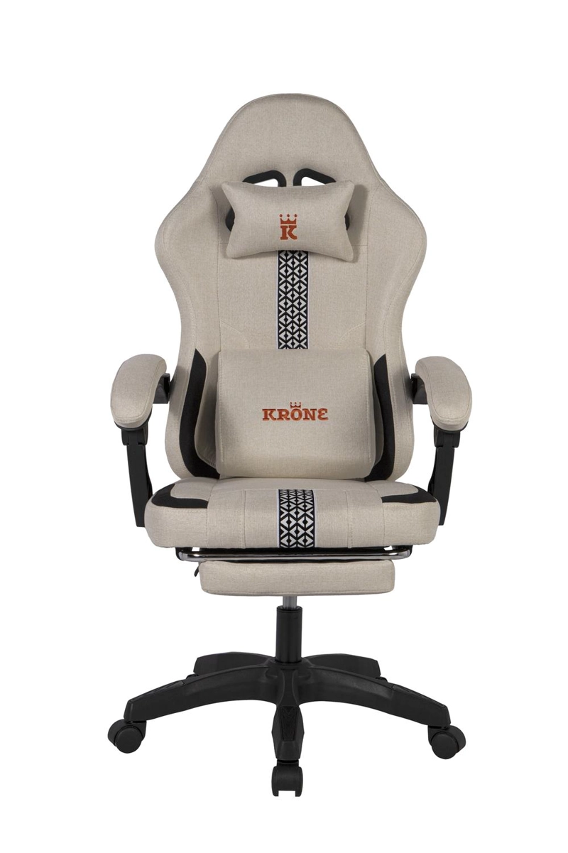 SILLA GAMER OFICINA KRONE RECLINABLE FABRIC - 2