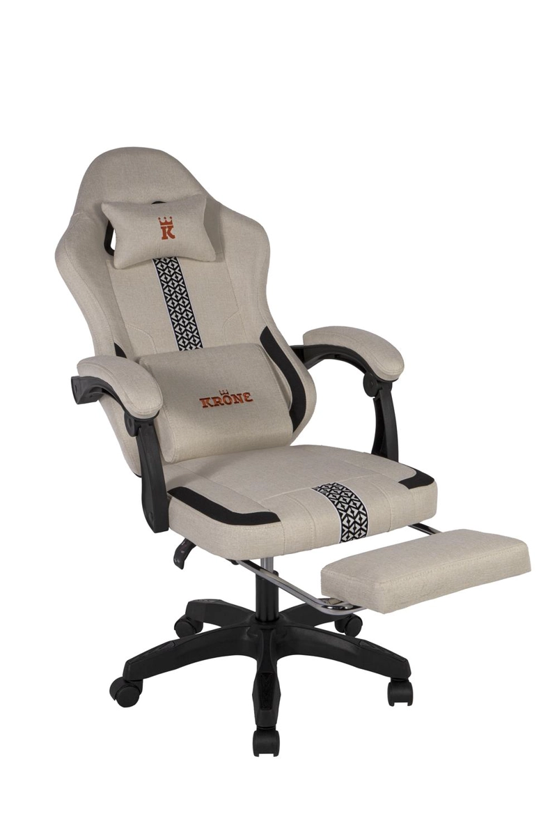 SILLA GAMER OFICINA KRONE RECLINABLE FABRIC - 5