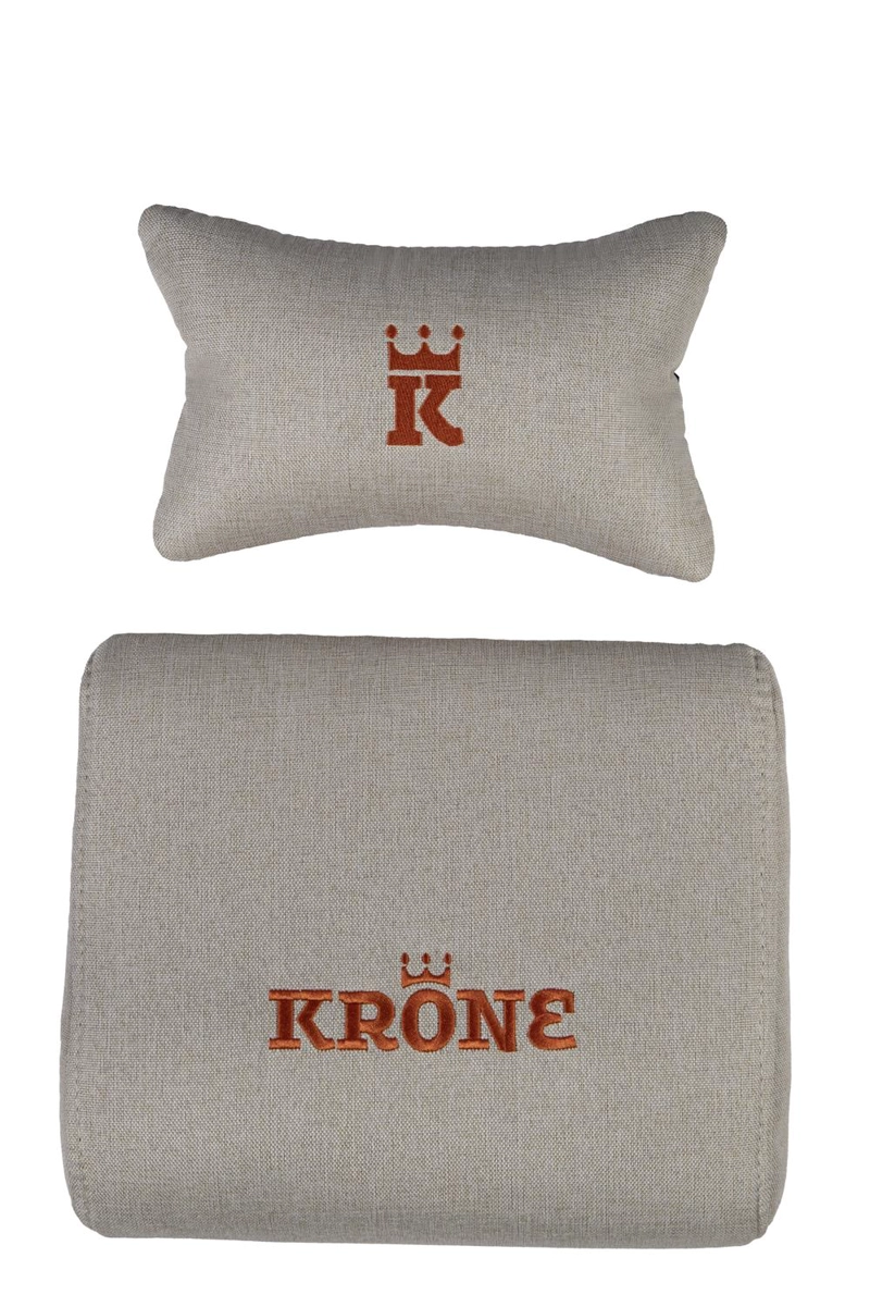 SILLA GAMER OFICINA KRONE RECLINABLE FABRIC - 7