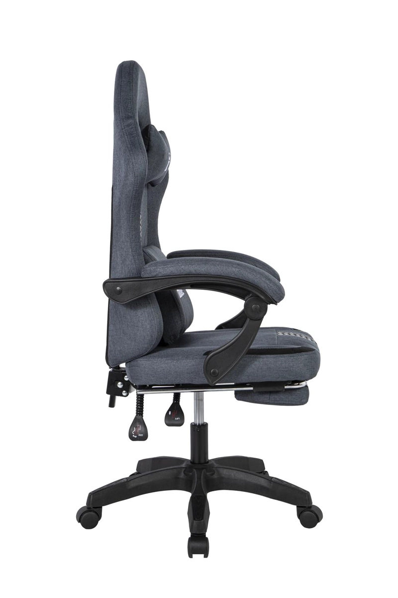 SILLA GAMER OFICINA KRONE RECLINABLE FABRIC - 5