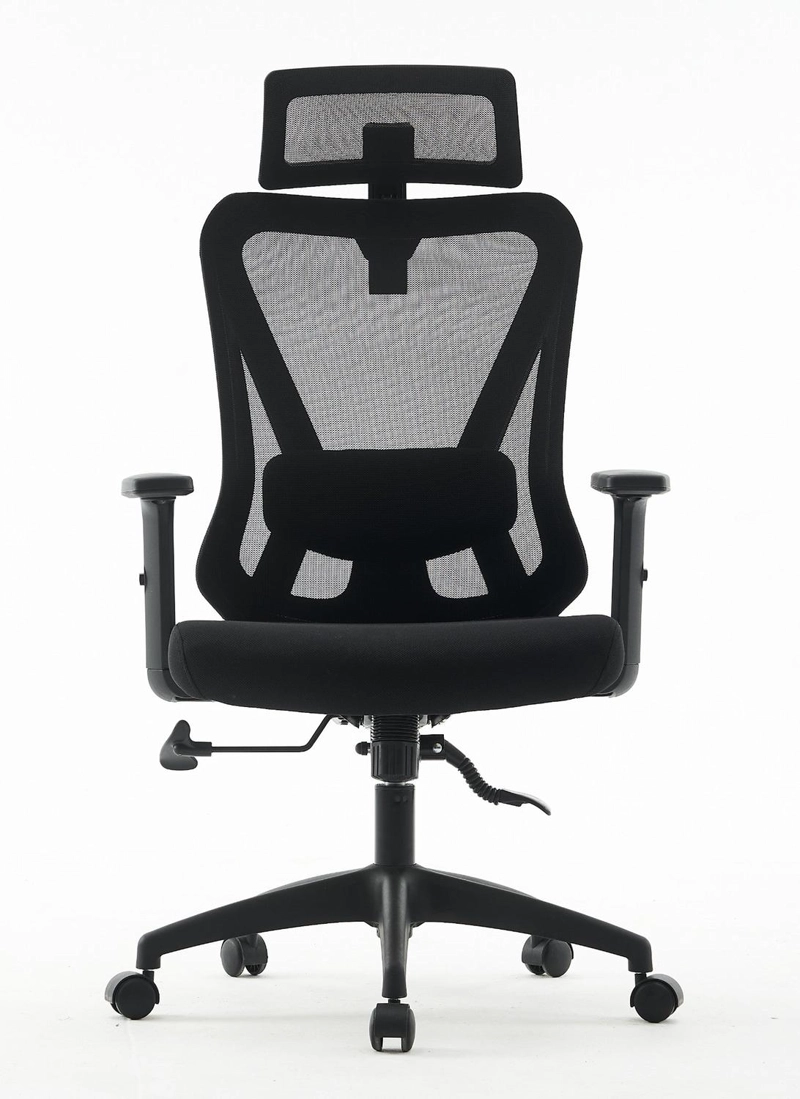 SILLA ESCRITORIO EJECUTIVA ERGONOMICA KRONE ORION - NEGRA - 2