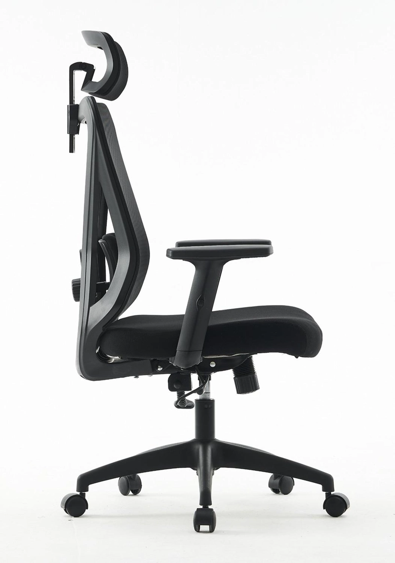 SILLA ESCRITORIO EJECUTIVA ERGONOMICA KRONE ORION - NEGRA - 3