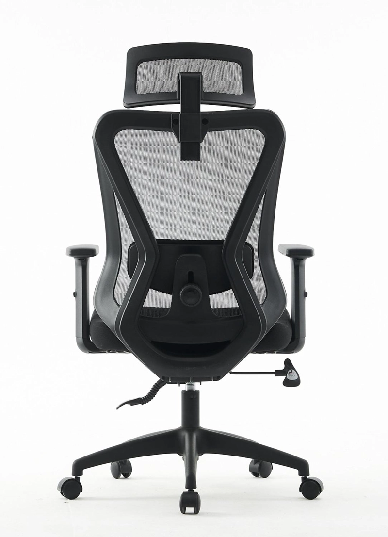 SILLA ESCRITORIO EJECUTIVA ERGONOMICA KRONE ORION - NEGRA - 5