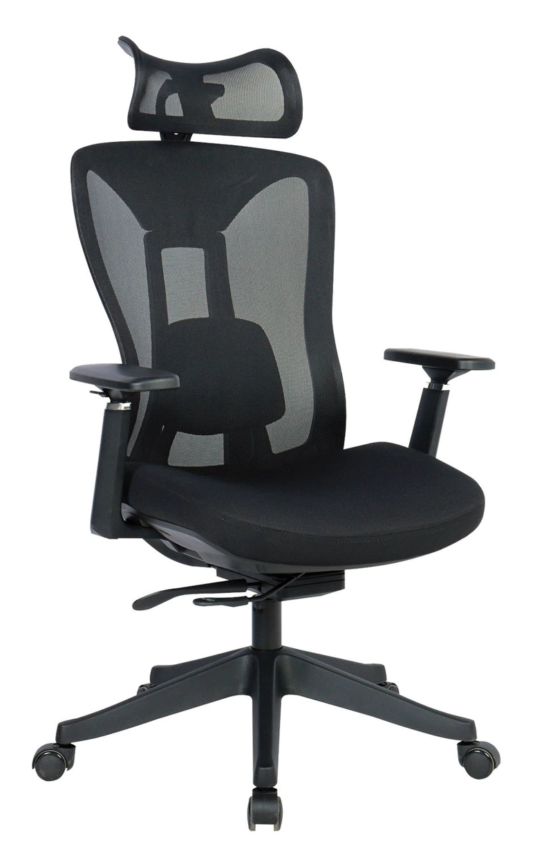 SILLA EJECUTIVA ERGONOMICA KRONE TITAN PRO CON SOPORTE LUMBAR - 1