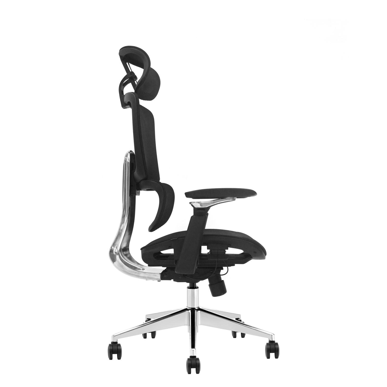 SILLA OFICINA EJECUTIVA ERGONOMICA KRONE MESH HADES - 3