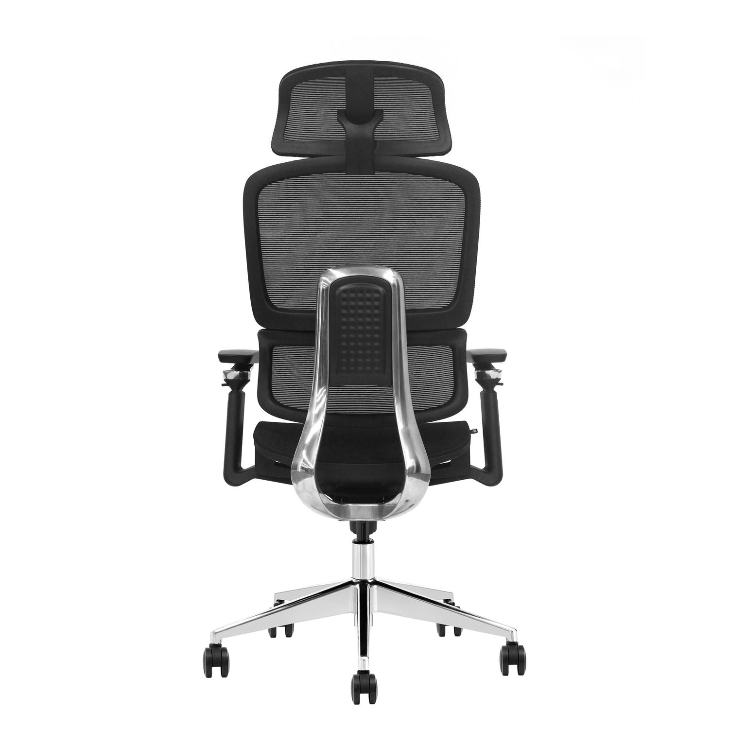 SILLA OFICINA EJECUTIVA ERGONOMICA KRONE MESH HADES - 5