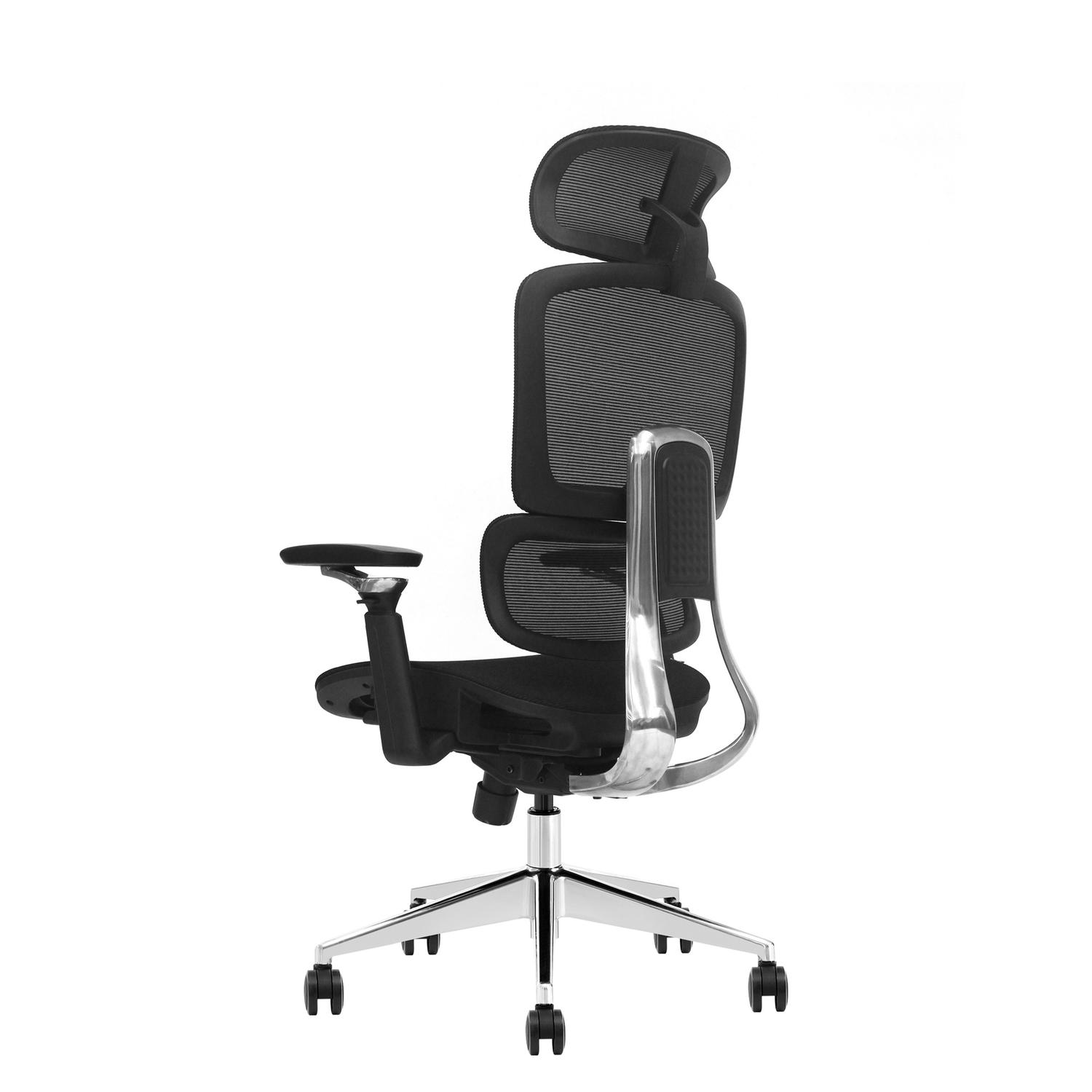 SILLA OFICINA EJECUTIVA ERGONOMICA KRONE MESH HADES - 6