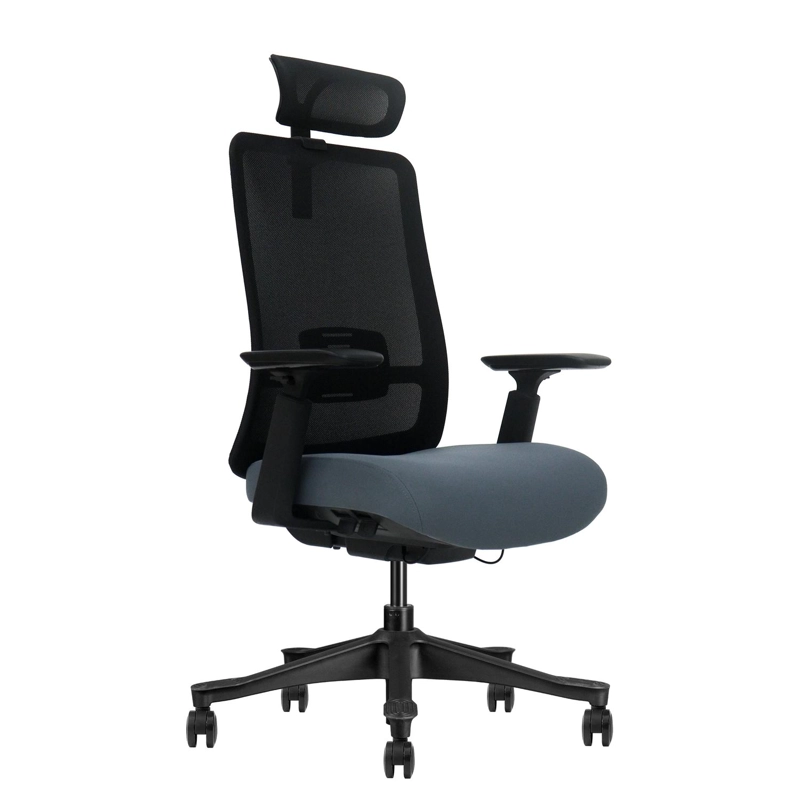 SILLA OFICINA EJECUTIVA ERGONOMICA KRONE ATENEA MESH Gris