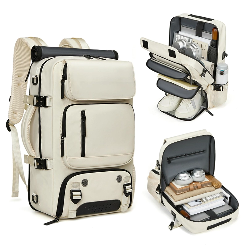 MOCHILA KRONE URBAN BAG - BEIGE - 3