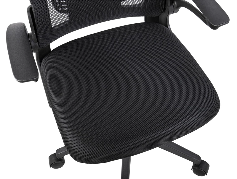 SILLA DE ESCRITORIO OFICINA KRONE ATLAS NEGRA - 7