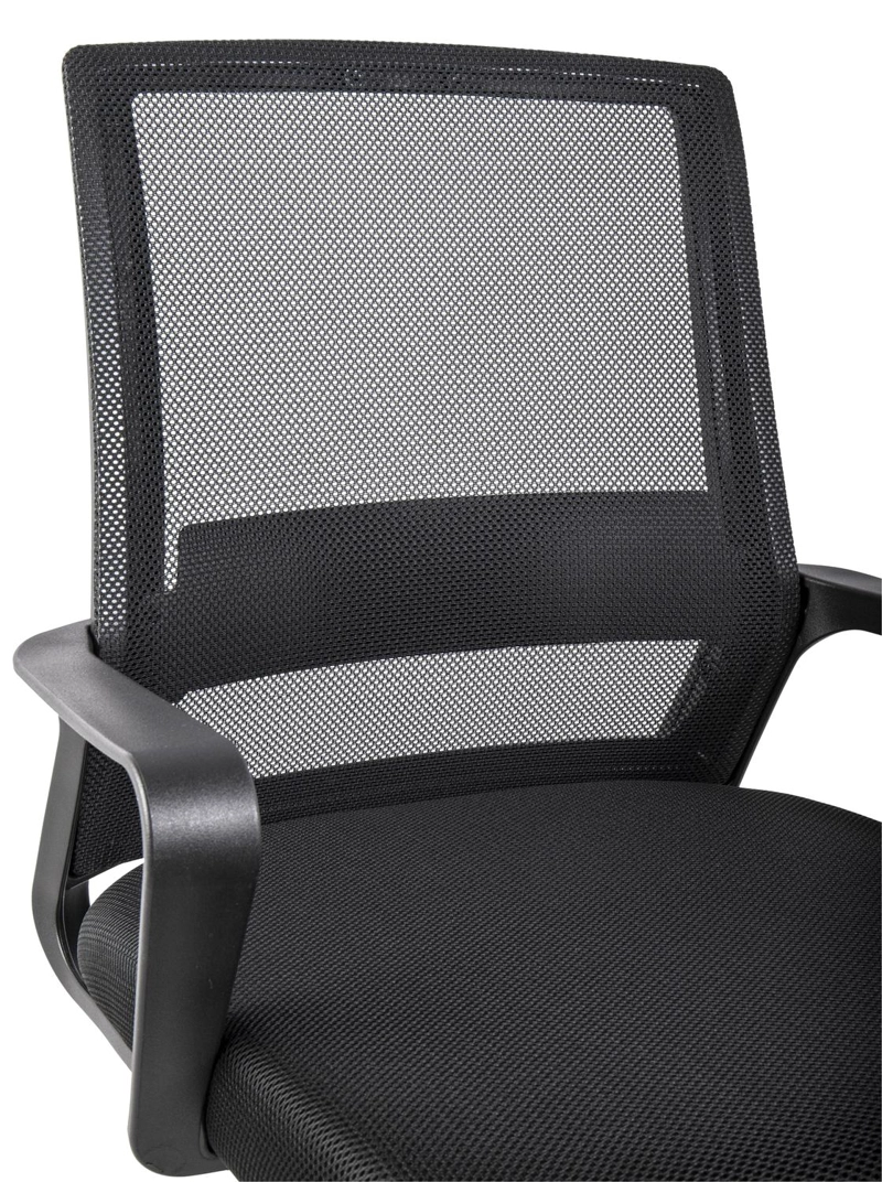 SILLA DE ESCRITORIO OFICINA KRONE HELIOS NEGRA - 7