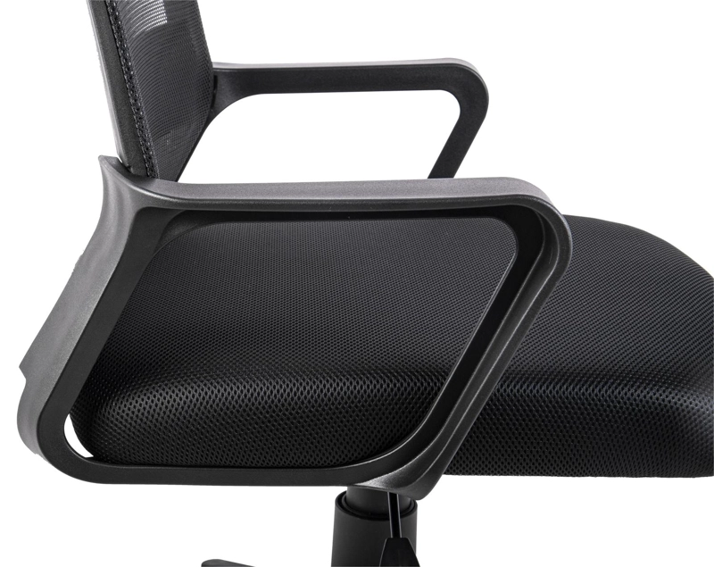 SILLA DE ESCRITORIO OFICINA KRONE HELIOS NEGRA - 8
