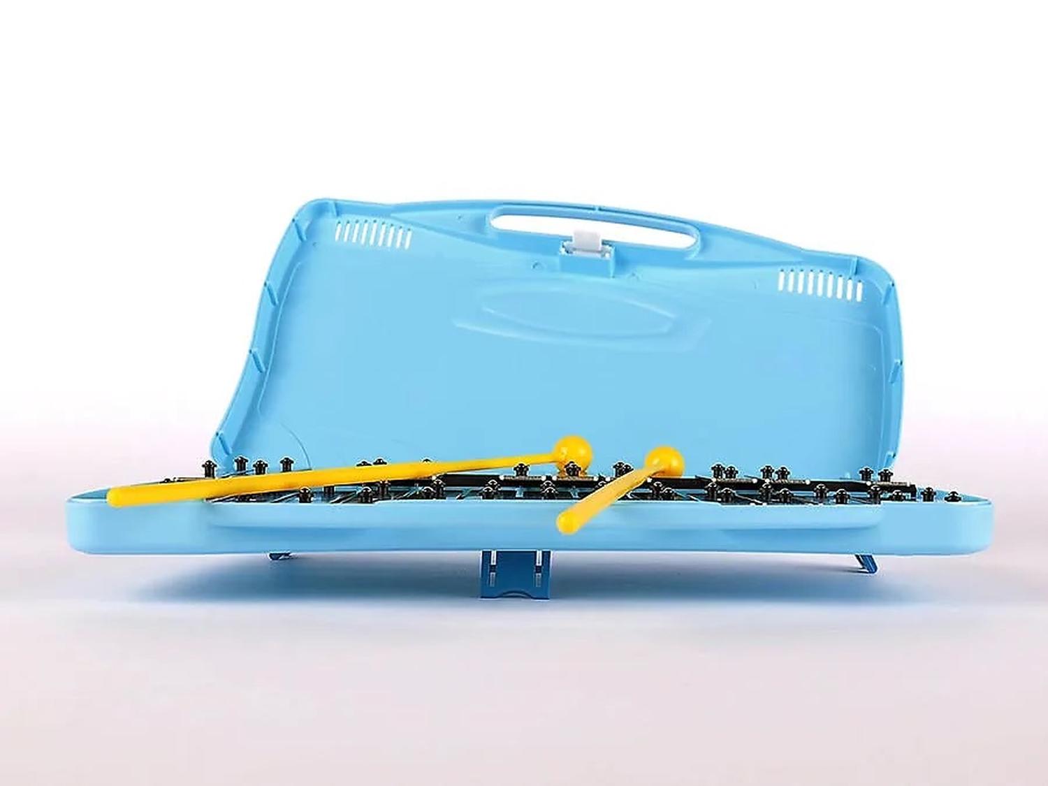 METALOFONO 25 NOTAS ALUMINIO AG-25N2-BL CASE AZUL - 4