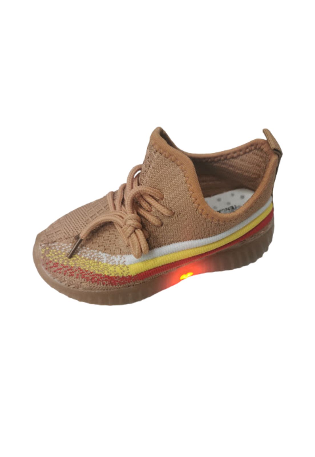 ZAPATILLAS URBANAS LUCES MOSTAZA - 1