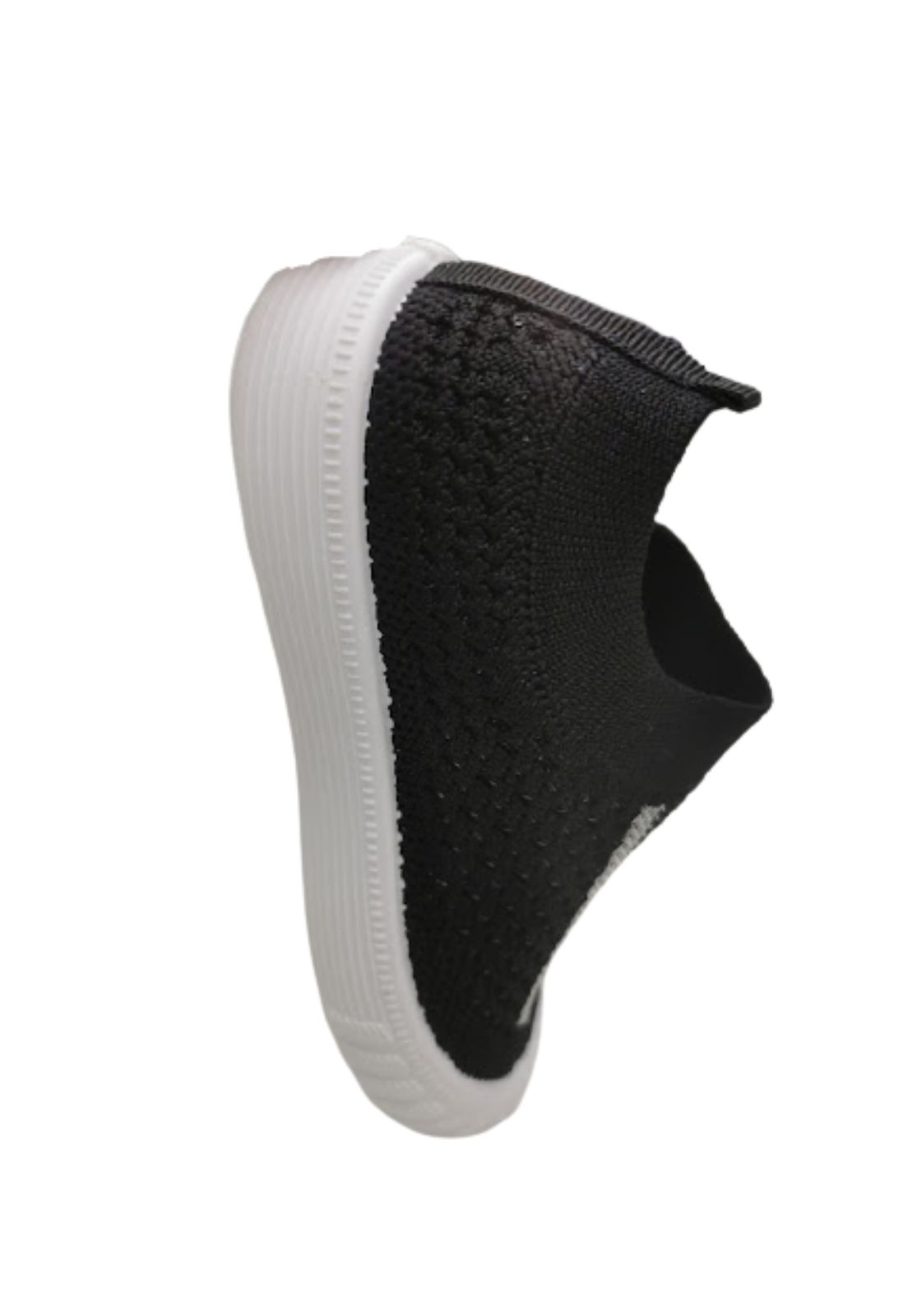 ZAPATILLAS UNISEX VINNYS OUTLET URBANAS CASUALES NEGRO SIN CORDONES - 4