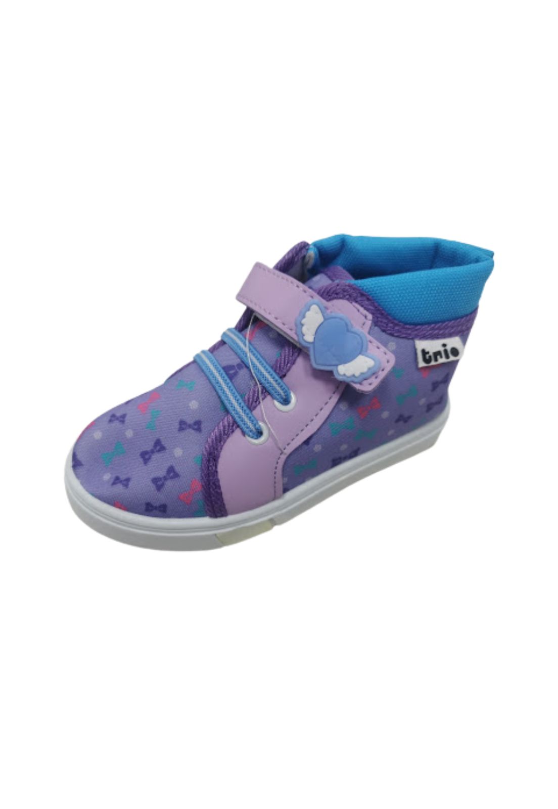 ZAPATILLAS NIÑA VINNYS OUTLET URBANAS CASUALES TURQUESA CON CAÑA - 1