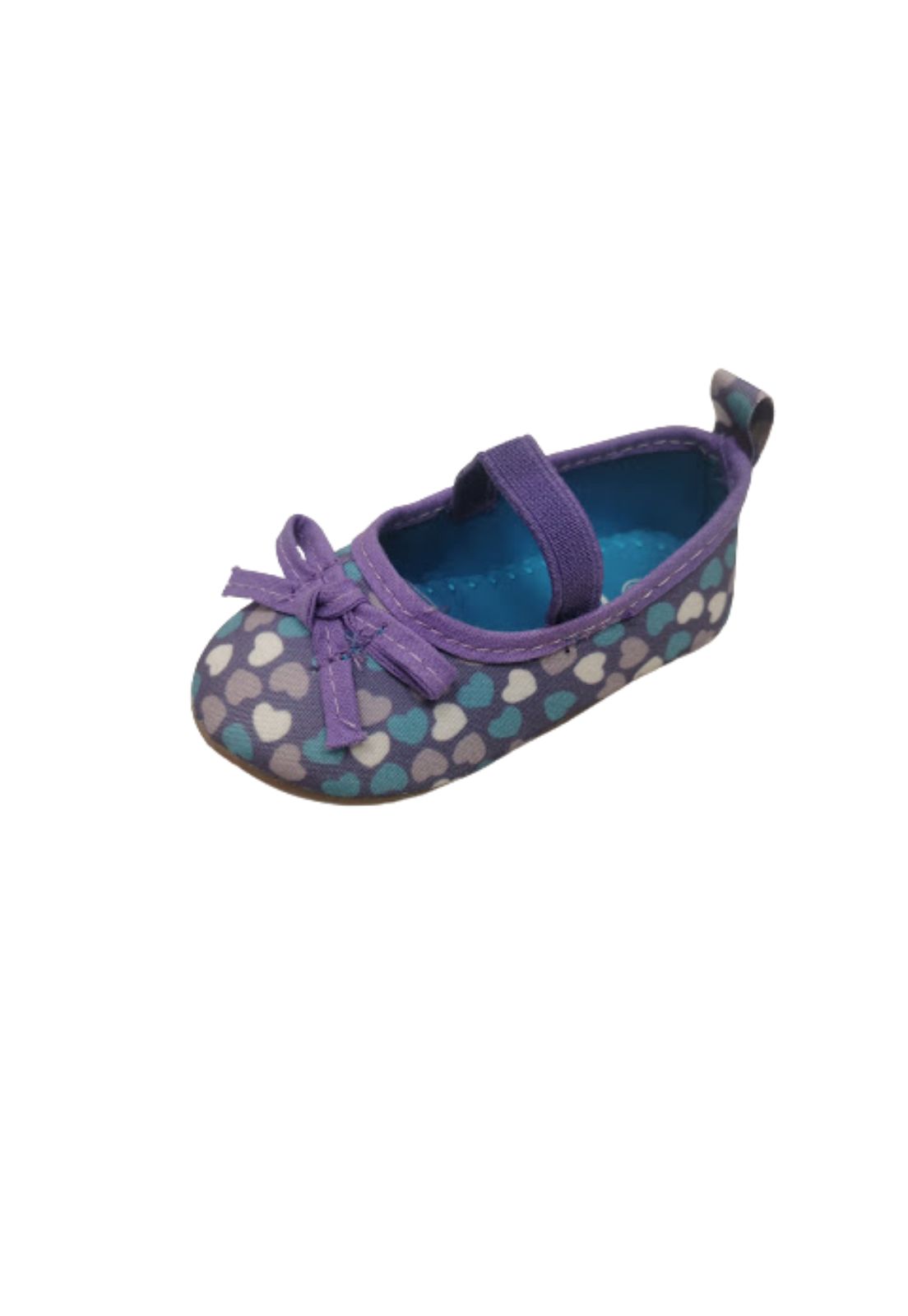 ALPARGATAS NIÑA VINNYS OUTLET MORADO CORAZONES - 1