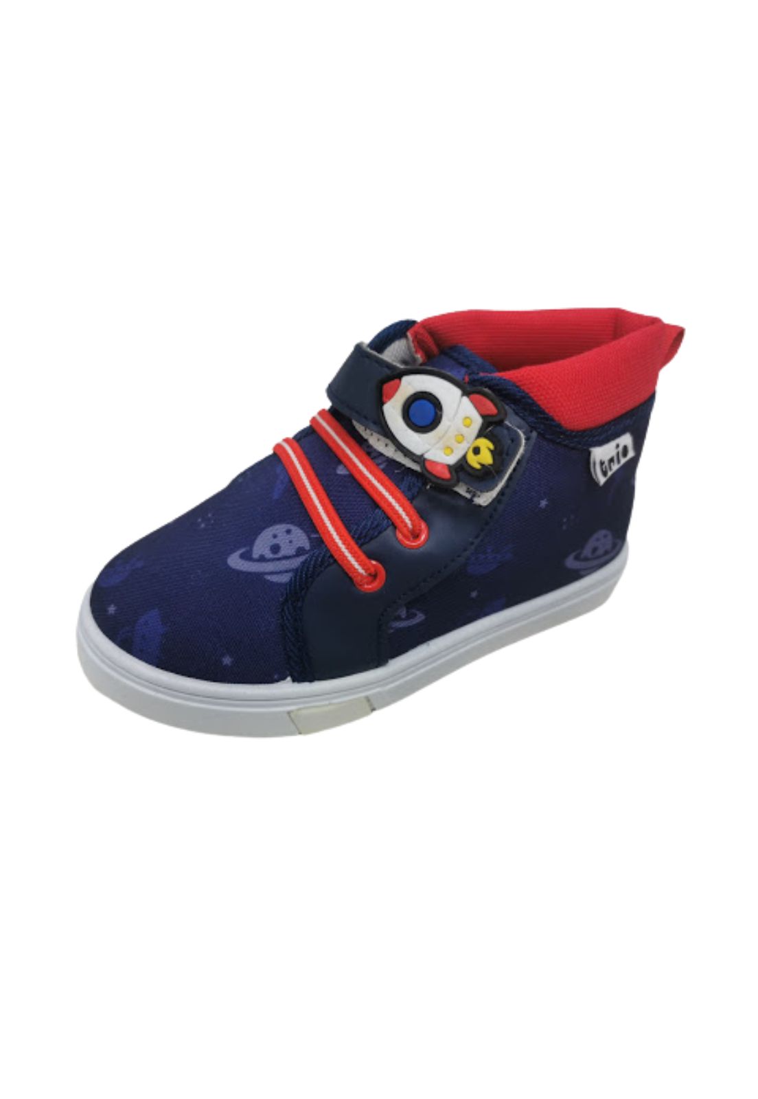 ZAPATILLAS NIÑO VINNYS OUTLET URBANAS CASUALES ROJO CON CAÑA - 1