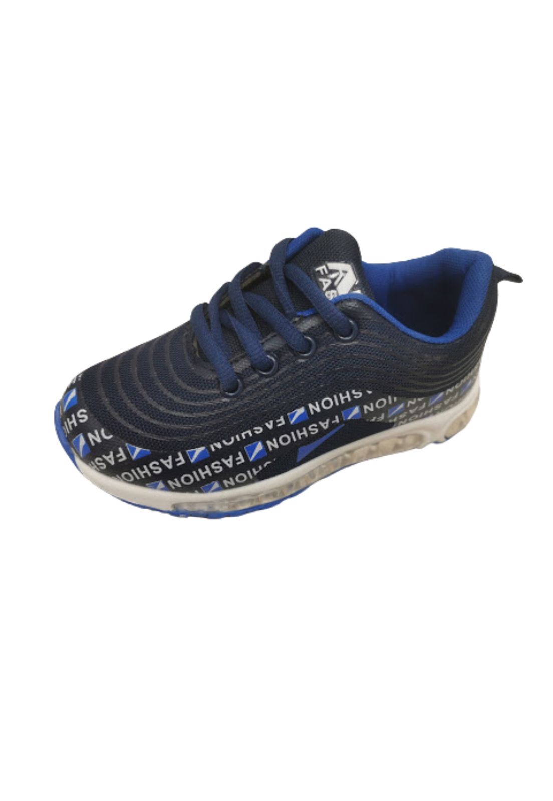 ZAPATILLAS NIÑO VINNYS OUTLET URBANAS CASUALES AZUL ANTIDESLIZANTE - 1
