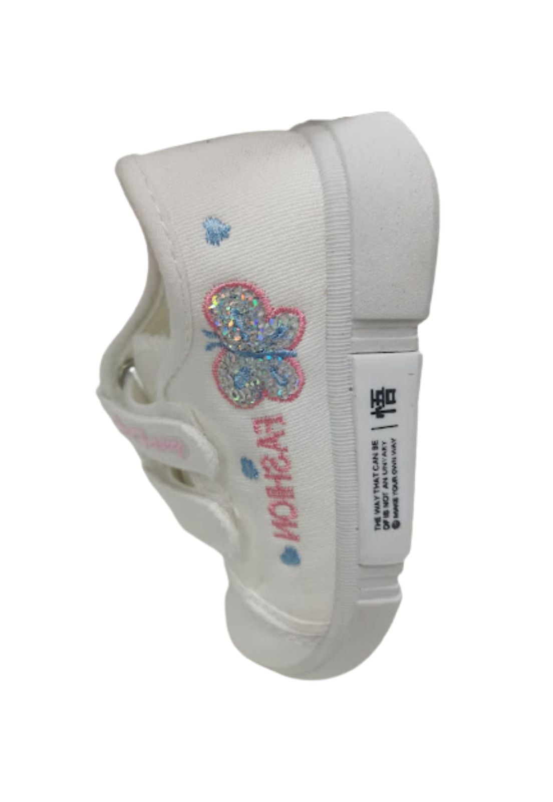 ZAPATILLAS NIÑA VINNYS OUTLET URBANAS BLANCO VELCRO - 2
