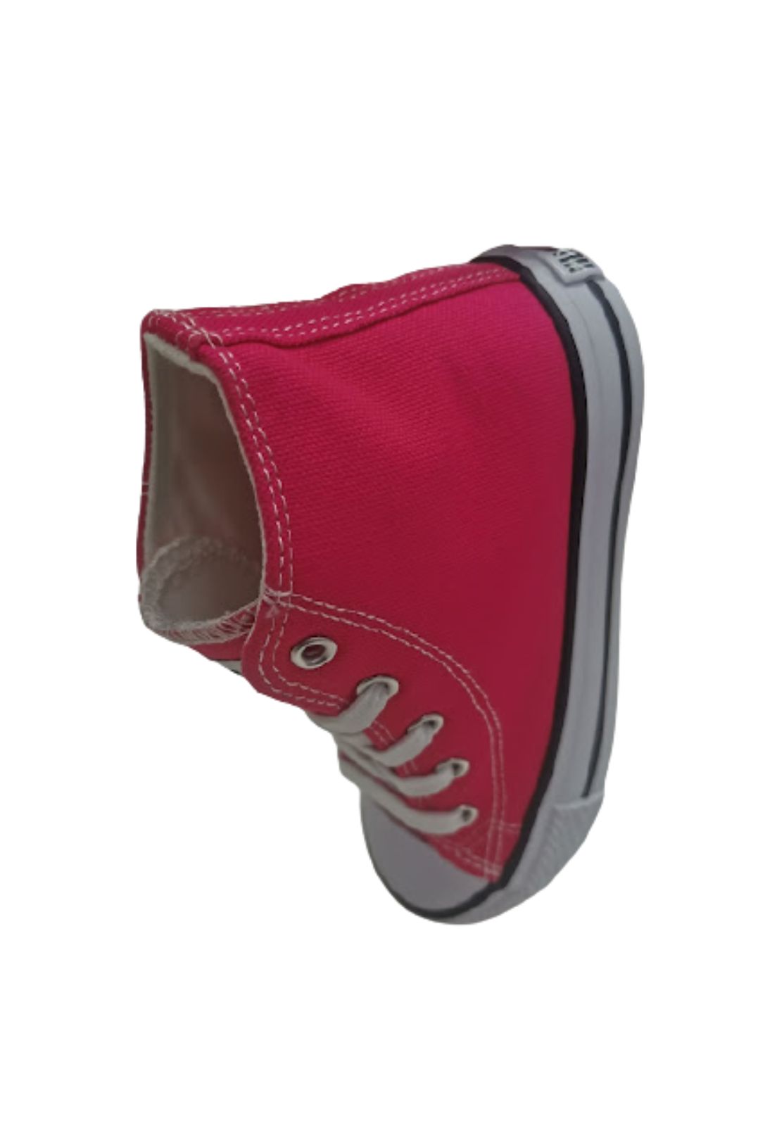 ZAPATILLAS LONA CON CAÑA FUCSIA - 3