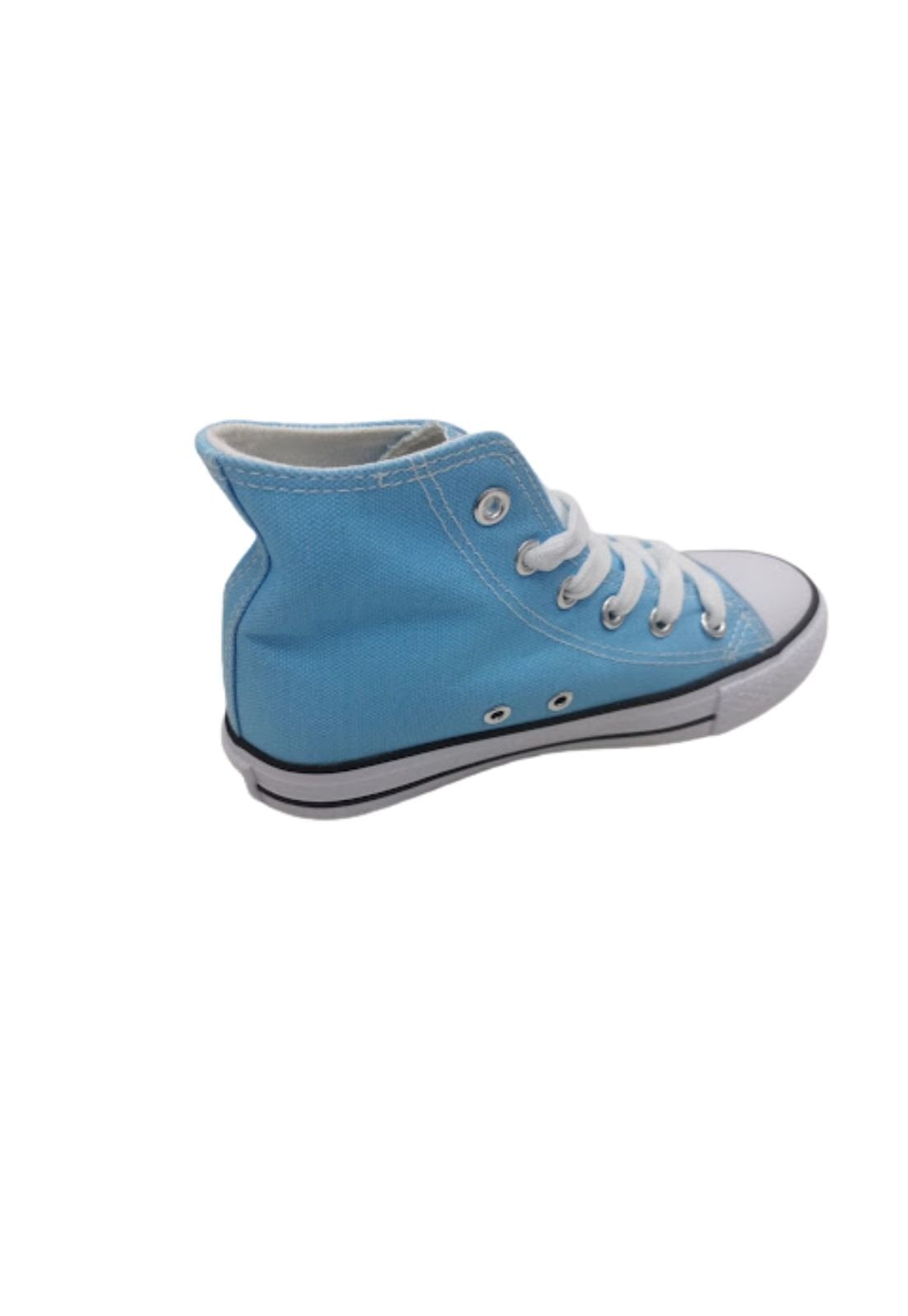 ZAPATILLAS UNISEX VINNYS OUTLET CASUALES CELESTE LONA CON CAÑA - 2