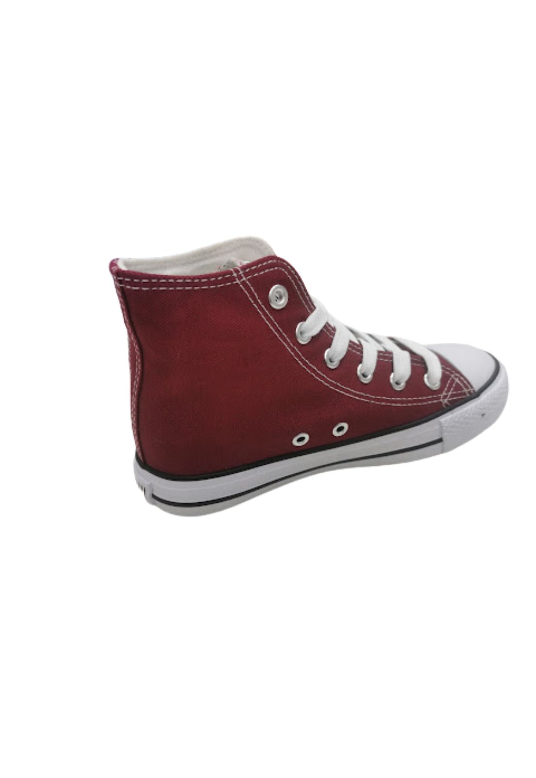 ZAPATILLAS LONA CON CAÑA BURDEO - 2