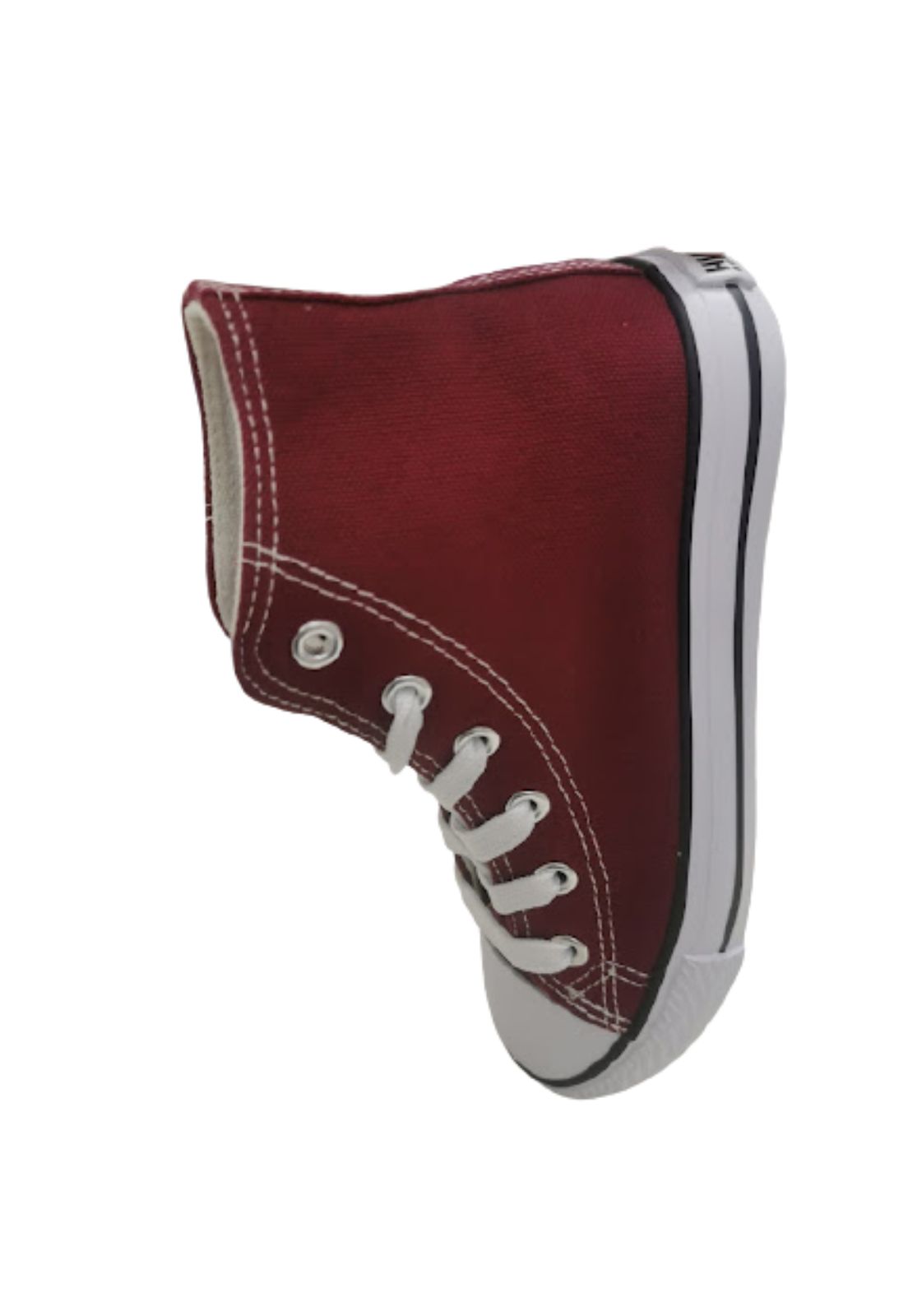 ZAPATILLAS LONA CON CAÑA BURDEO - 3