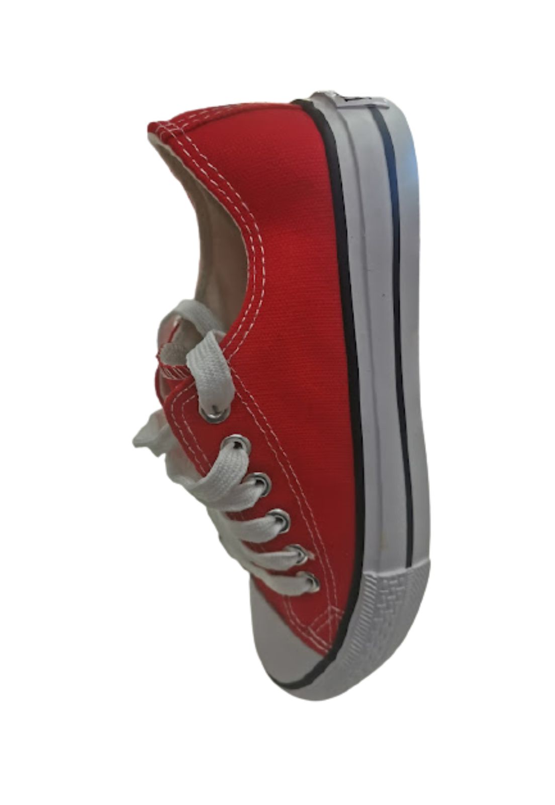 ZAPATILLA LONA ROJO - 3