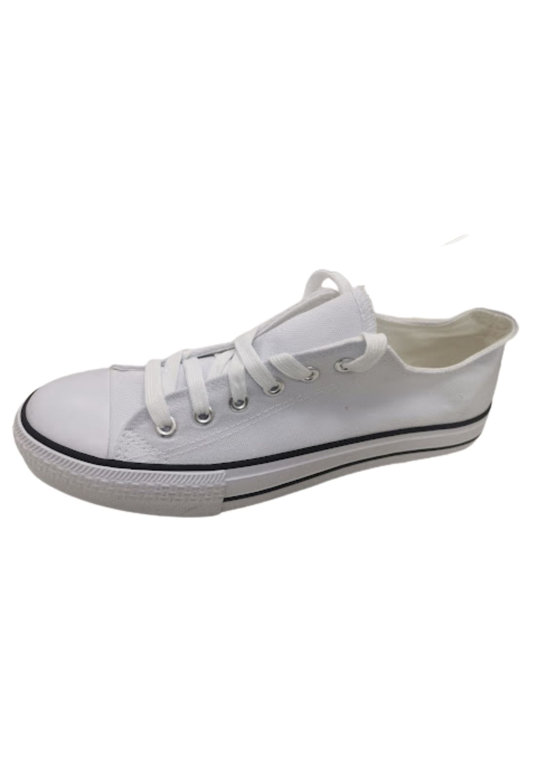 ZAPATILLAS HOMBRE VINNYS OUTLET CASUALES BLANCO LONA - 1