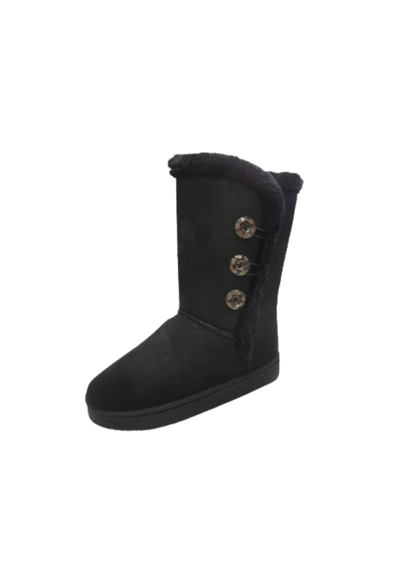 BOTAS MUJER VINNYS OUTLET NEGRO CHIPORRO - 1