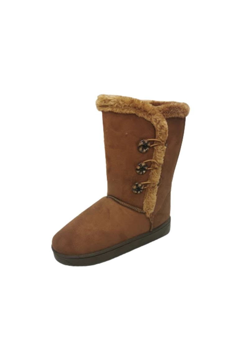 BOTAS MUJER VINNYS OUTLET CAMEL CHIPORRO - 1